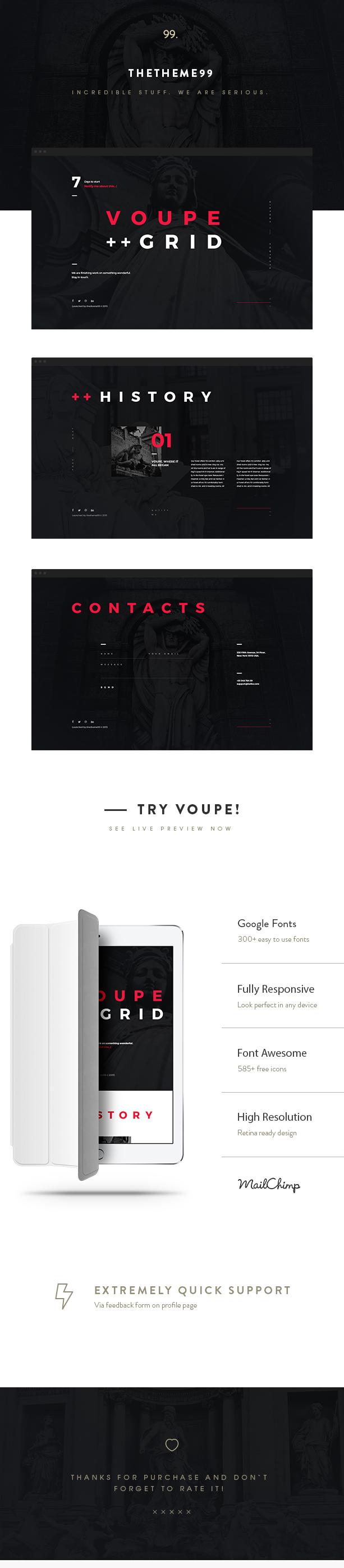 VOUPE | Coming Soon Template - 2